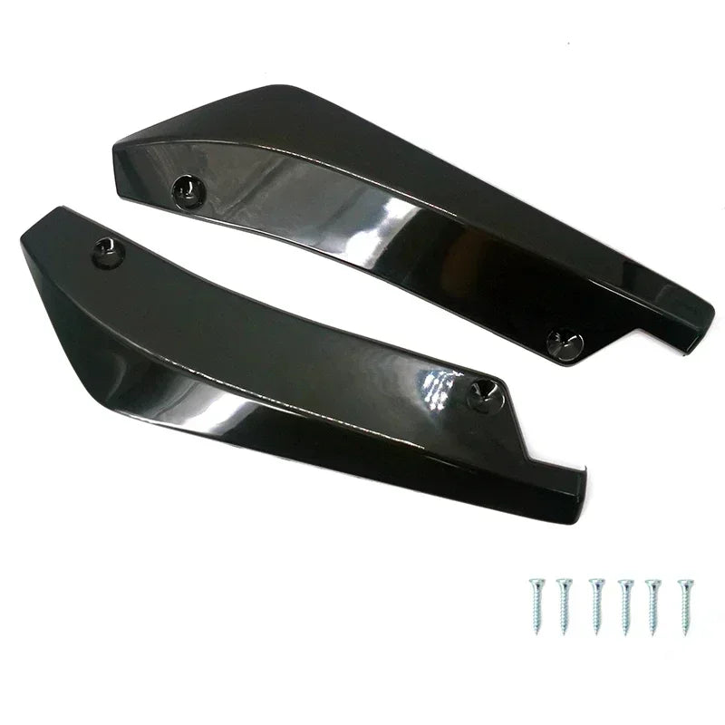 Car Surround Carbon Fiber Rear Package Corner Anti Collision Universal Exterior Modification Accessories Rear Spoiler Accessorie