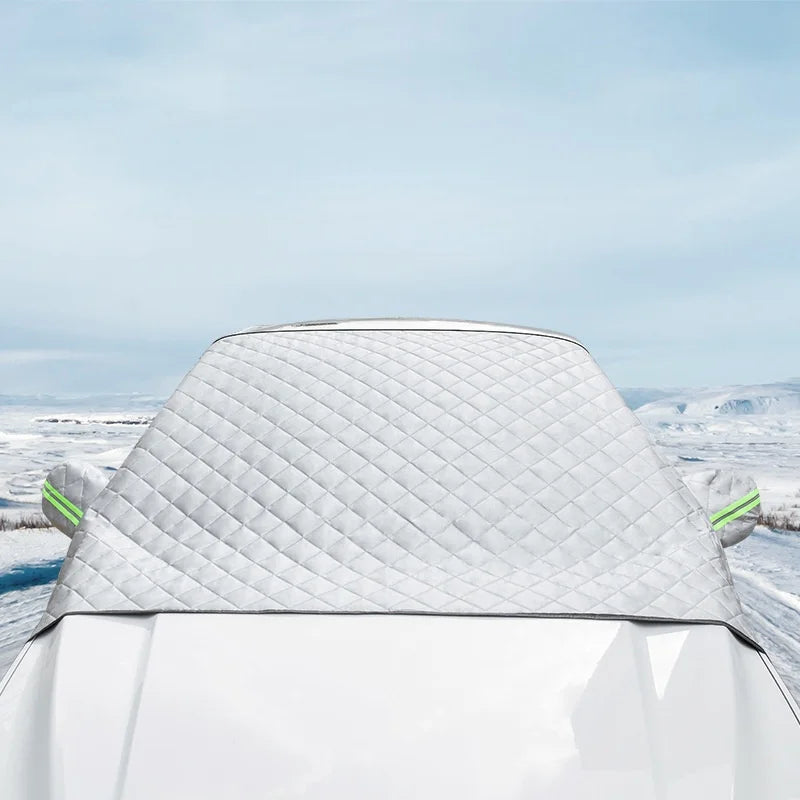 Ganzjahres-Windschutzscheibenabdeckung für das Auto – Schutz vor Schnee, Frost und Eis sowie Sonnenschutz