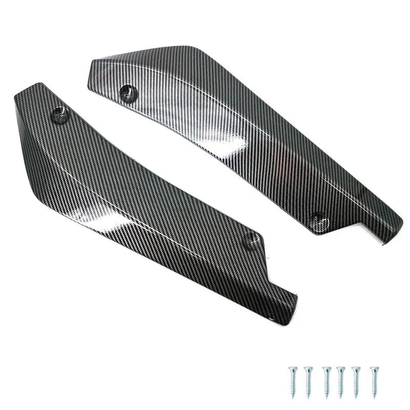 Car Surround Carbon Fiber Rear Package Corner Anti Collision Universal Exterior Modification Accessories Rear Spoiler Accessorie