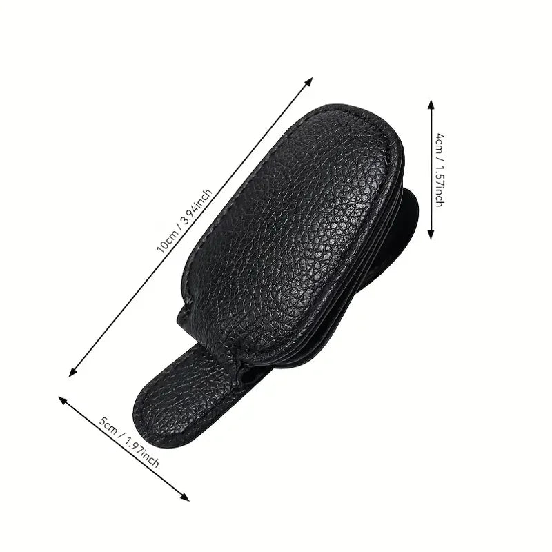 Brillenhalterung für die Sonnenblende, Brillenclip fürs Auto, Brillenhalter fürs Auto, Sonnenbrillenetui fürs Auto