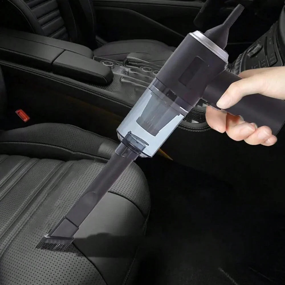 Kombinierter Auto- und Haushaltsstaubsauger mit USB-Ladefunktion – vollautomatisch, leistungsstark und gründlich