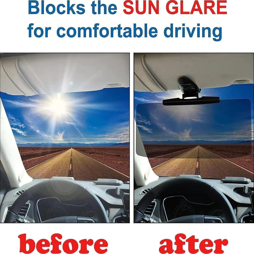 Blendschutzspiegel zur Fahrzeugmontage, UV- und blendgeschützter Sonnenschutz sowie Sonnenschutzblende für Kraftfahrzeuge