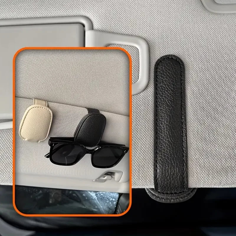 Brillenhalterung für die Sonnenblende, Brillenclip fürs Auto, Brillenhalter fürs Auto, Sonnenbrillenetui fürs Auto