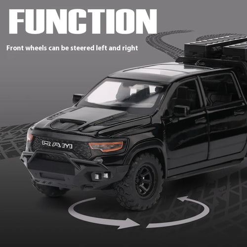 1:32  Alloy Model, Cool Lighting And Sound Effects, Four-wheel Shock Absorption, Strong Recovery