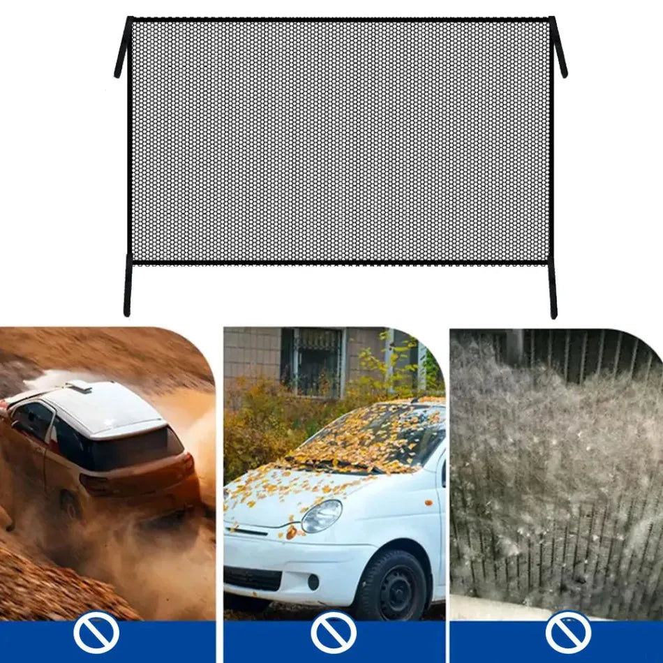 Car Air Radiator Prevent Clogging Mesh Net Barrier Rat Resistant Anti Insect Car Condenser Protective Net Bugs Repellant Mesh